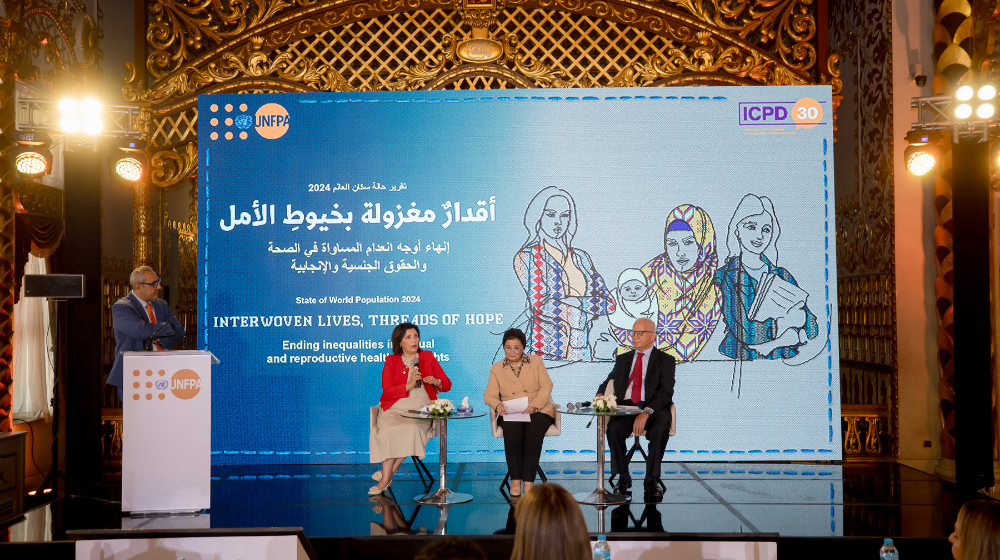 SWOP Panelists during the launch event. ©UNFPA Arab States