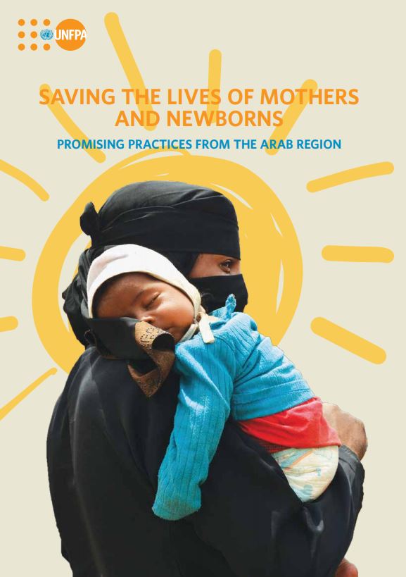 Cover photo of the SAVING THE LIVES OF MOTHERS AND NEWBORNS publication