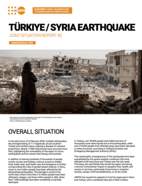  Türkiye-Syria Earthquake Joint Situation Report # 2
