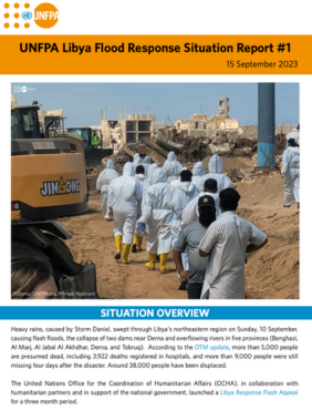 UNFPA Libya Flood Response Situation Report #1