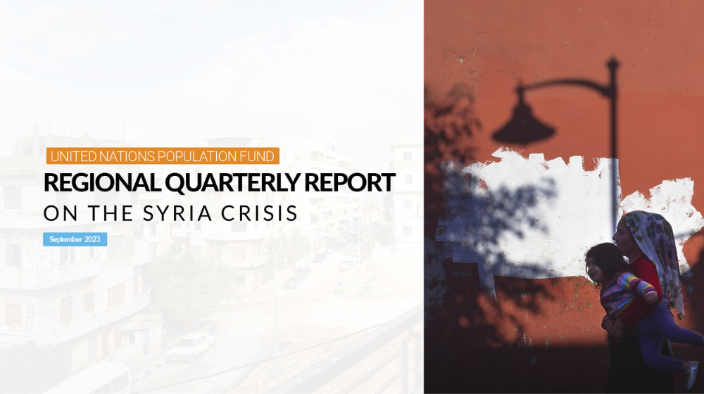 Regional quarterly report on the Syria crisis