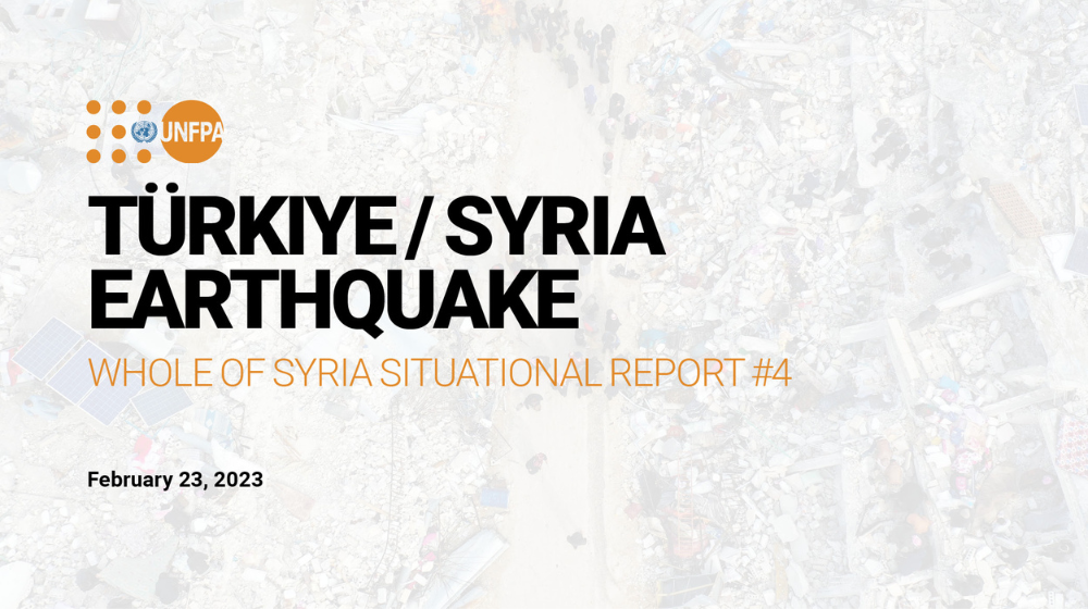 Whole of Syria Earthquake SitRep #4