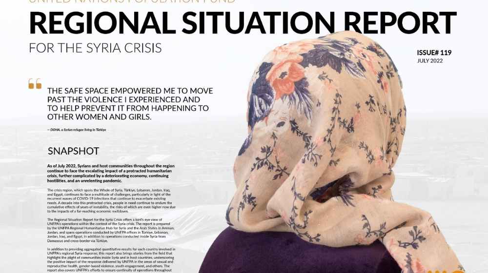UNFPA Regional Situation Report For the Syria Crisis — July 2022