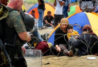 The vulnerabilities of women and girls have often been overlooked in traditional responses to crisis. © UNFPA/Nake Batev