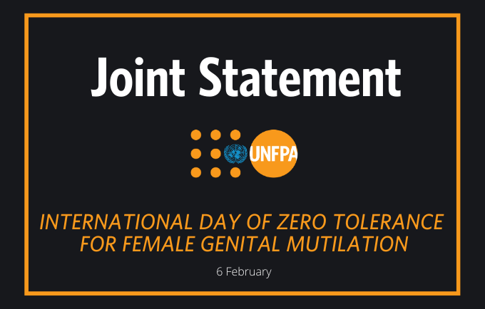Statement on the International Day of Zero Tolerance for Female Genital Mutilation