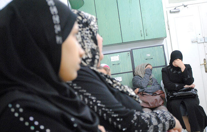 Violence against women takes place in every country and community in the world. Syrian women participate in a session on gender-based violence in Damascus. © UNFPA Syria/Hamada Smesem