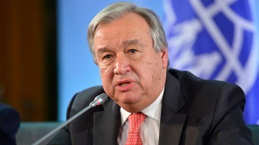 UN Secretary-General Antonio Guterres