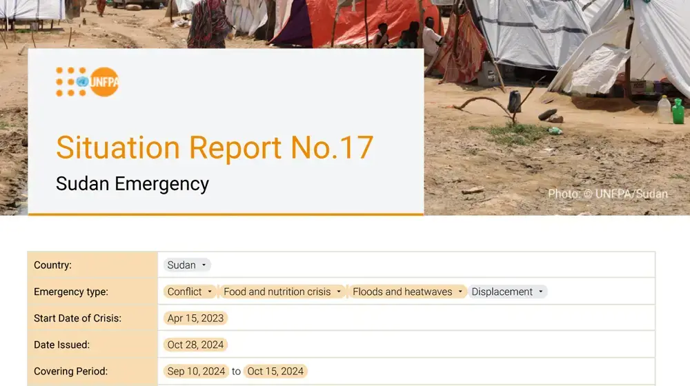 Sudan Situation Report #17 - October 2024