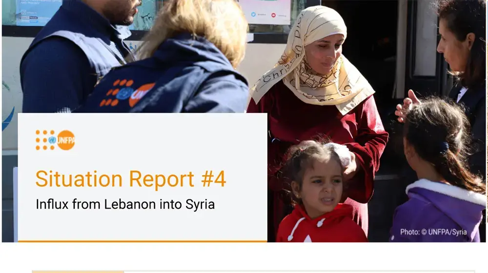 Influx from Lebanon into Syria - November Situation Report #4