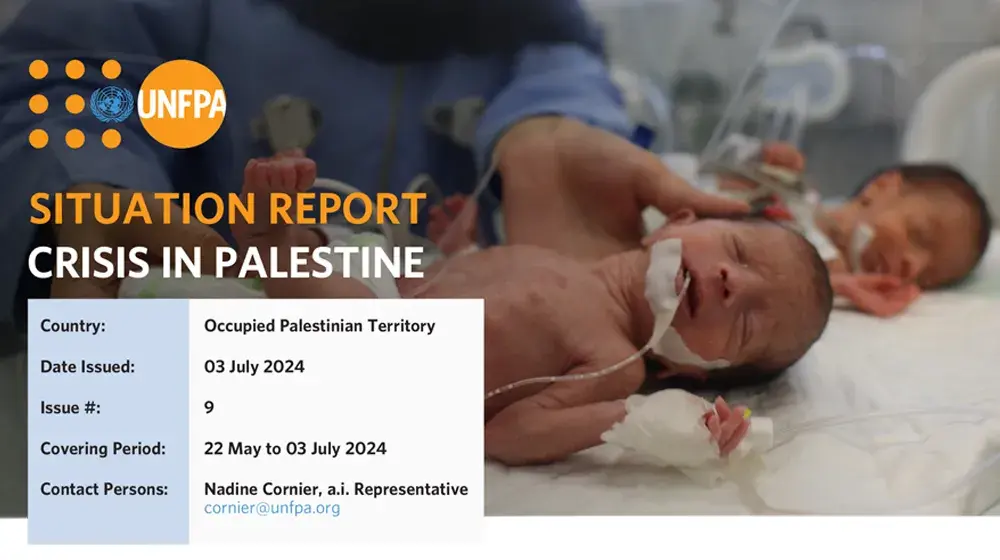 UNFPA Palestine Situation Report #9 - 03 July 2024