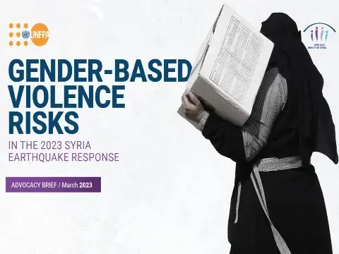 An overview of gender-based violence risks in the 2023 Syria earthquake response