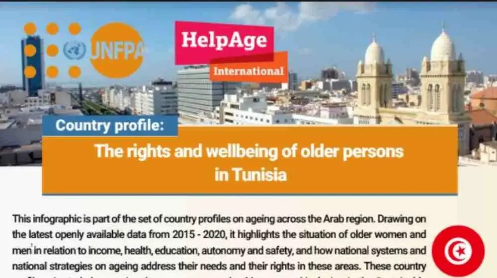 The rights and wellbeing of older persons in Tunisia