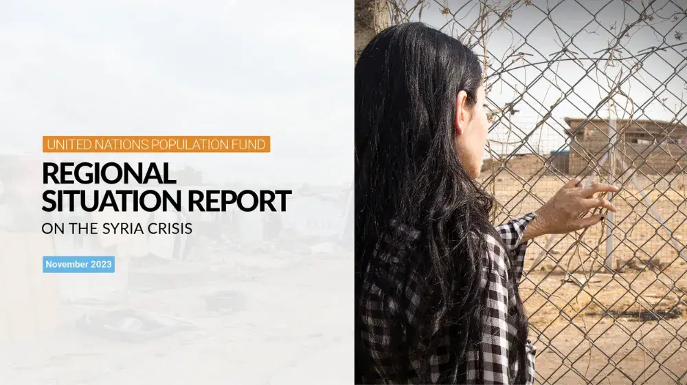 Regional Situation Report on the Syria Crisis - November 2023