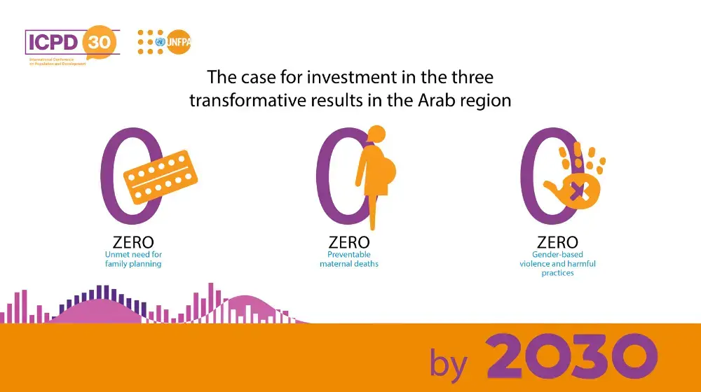 The case for investment in the three transformative results in the Arab region