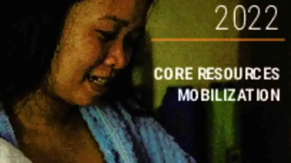 2022 Core Resources Mobilization