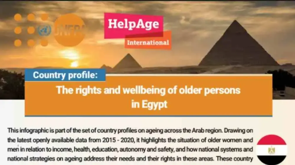 The rights and wellbeing of older persons in Egypt