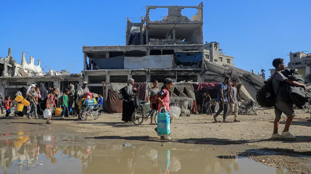 “The heart is fatigued.” Lives in ruins amid displacement in Gaza