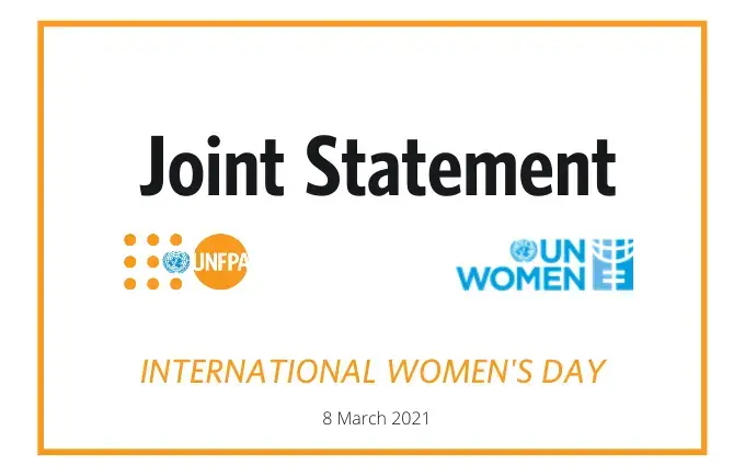 Joint statement on International Women’s Day