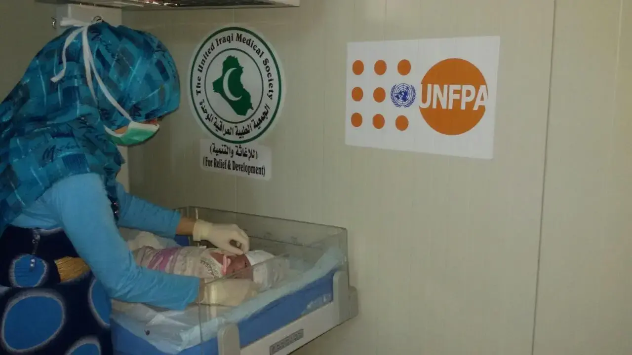 UNFPA upscaling its humanitarian response to meet the needs of women and girls fleeing Falujah, Central Iraq