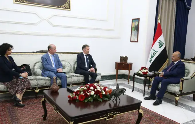 UNFPA Deputy Executive Director meets the President of Iraq and the Speaker of the House of Representatives