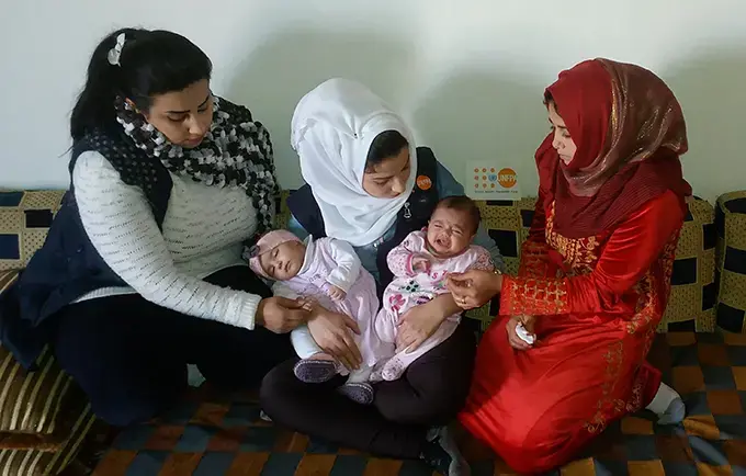 Joy amid uncertainty: Syrian women enter motherhood in displacement