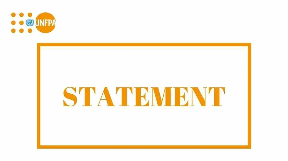 Statement by UNFPA Executive Director Dr. Natalia Kanem on Sexual Violence in Sudan