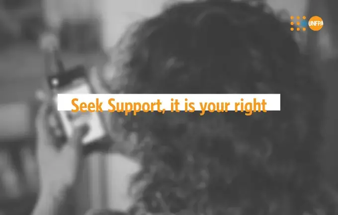 Seek Support, it is your right: Call a Hotline