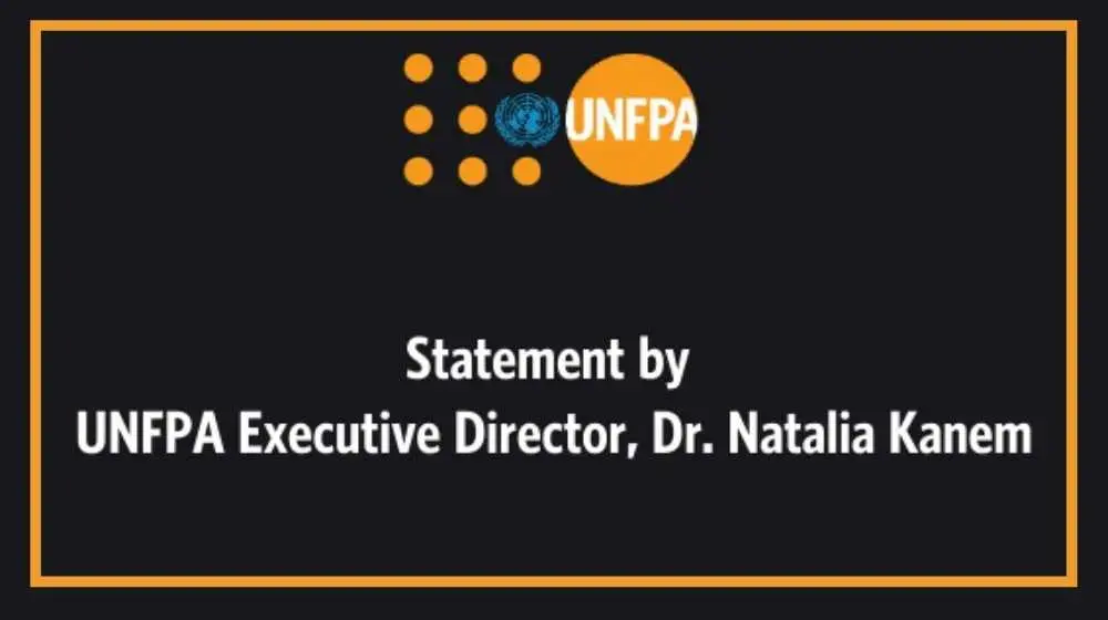 Statement by UNFPA Executive Director Dr. Natalia Kanem on World AIDS Day 2021