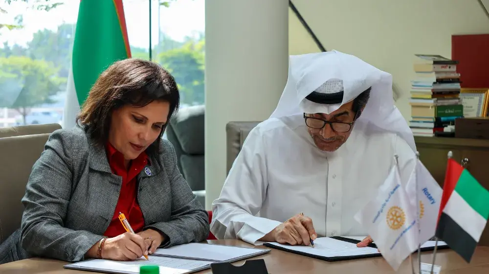 The Association of Rotary Clubs UAE and UNFPA’s New Partnership