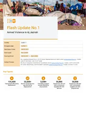 Sudan Flash Update #1 - November 2024