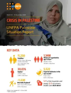 UNFPA Palestine Situation Report #3 - 14 November 2023