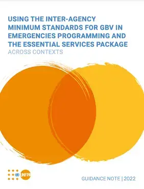 Using the Inter-Agency Minimum Standards For GBV in Emergencies Programming and The Essential Services Package Across Contexts