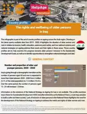 The rights and wellbeing of older persons in Iraq