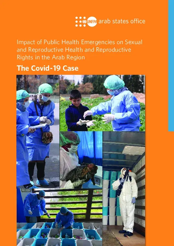 Impact of Public Health Emergencies on Sexual and Reproductive Health and Reproductive Rights in the Arab Region